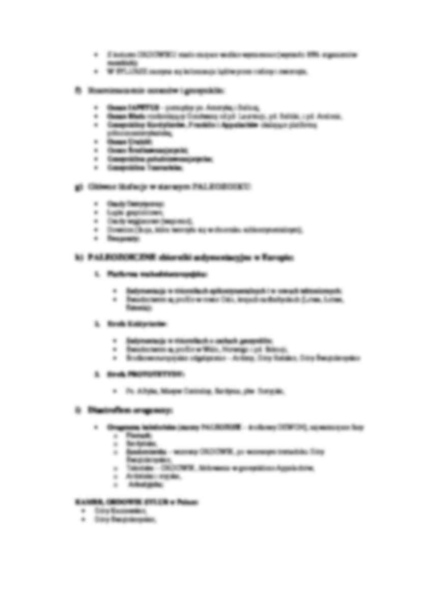 Starszy Paleozoik-charakterystyka - strona 2