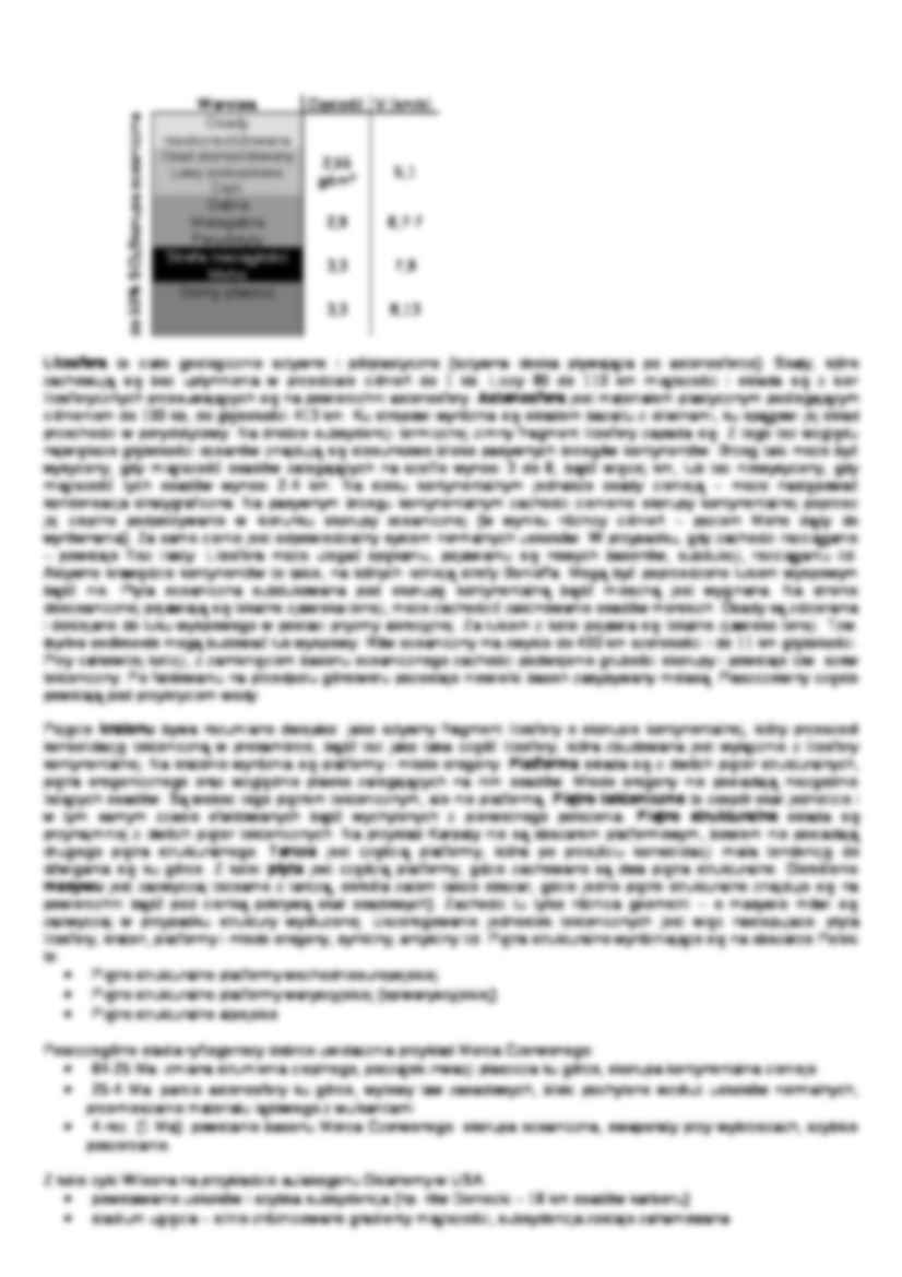 Geologia regionalna Polski-tektonika płyt - strona 2
