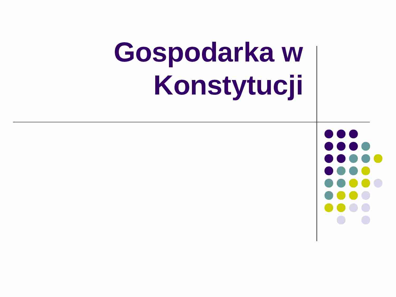Gospodarka w Konstytucji - strona 1