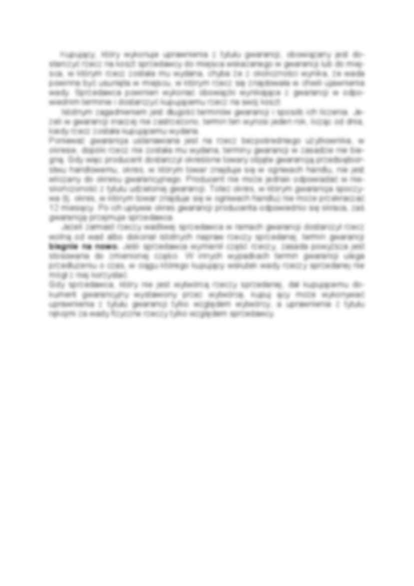 Gwarancja według kodeksu cywilnego - strona 2