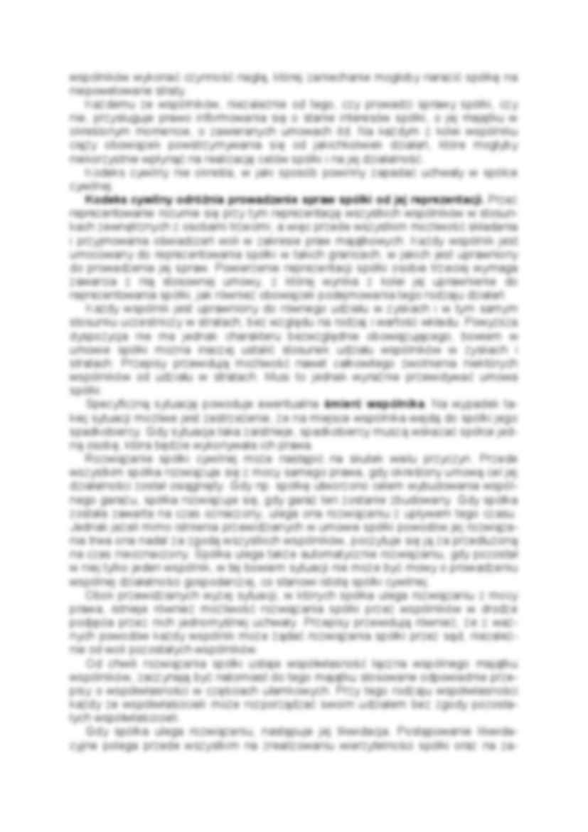 Prawo handlowe - spółka cywilna - strona 3