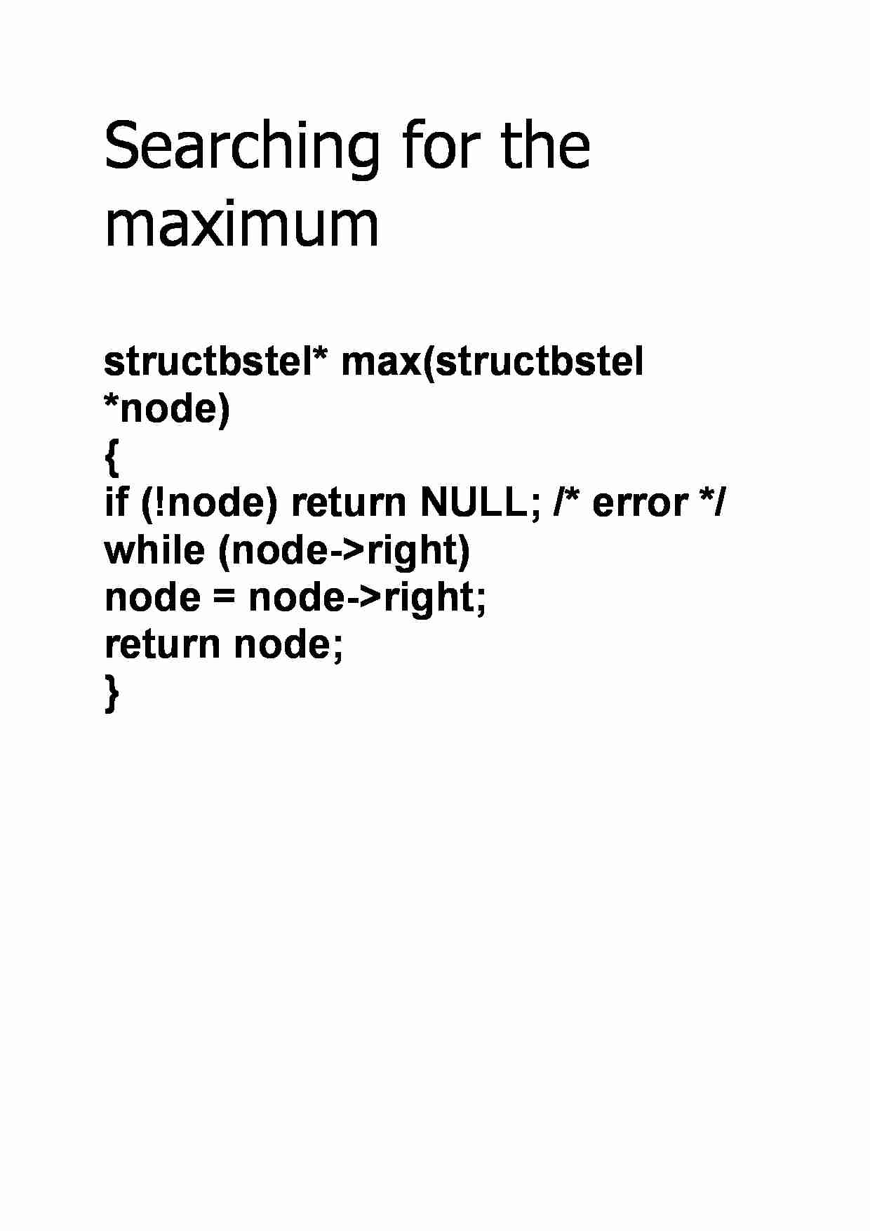 Searching for the maximum - strona 1
