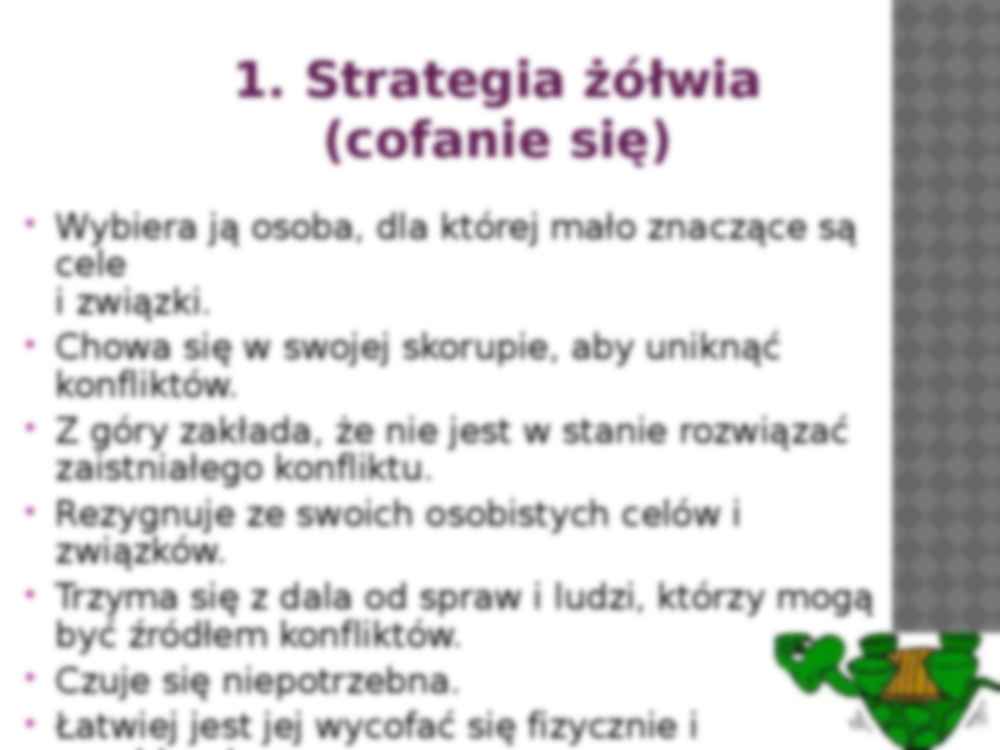 Strategie rozwiązywania konfliktu - strona 2