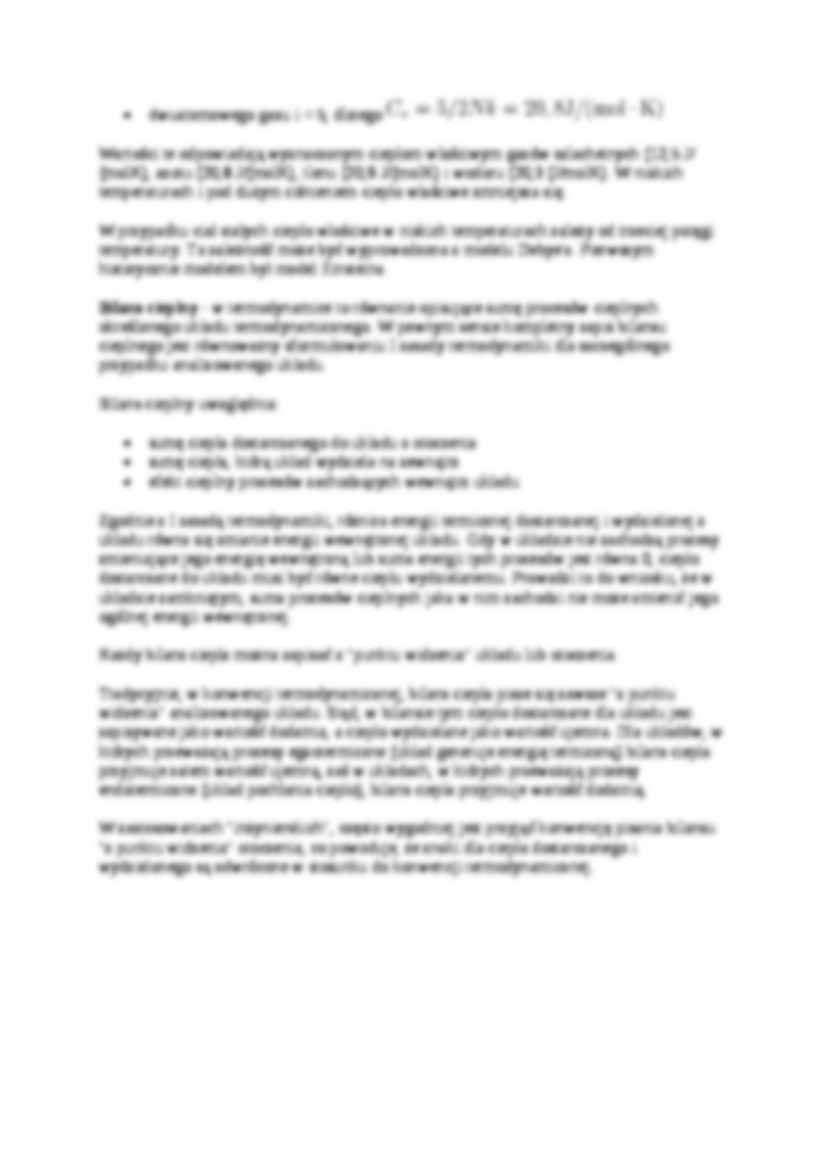 Ciepło właściwe molowe - strona 2