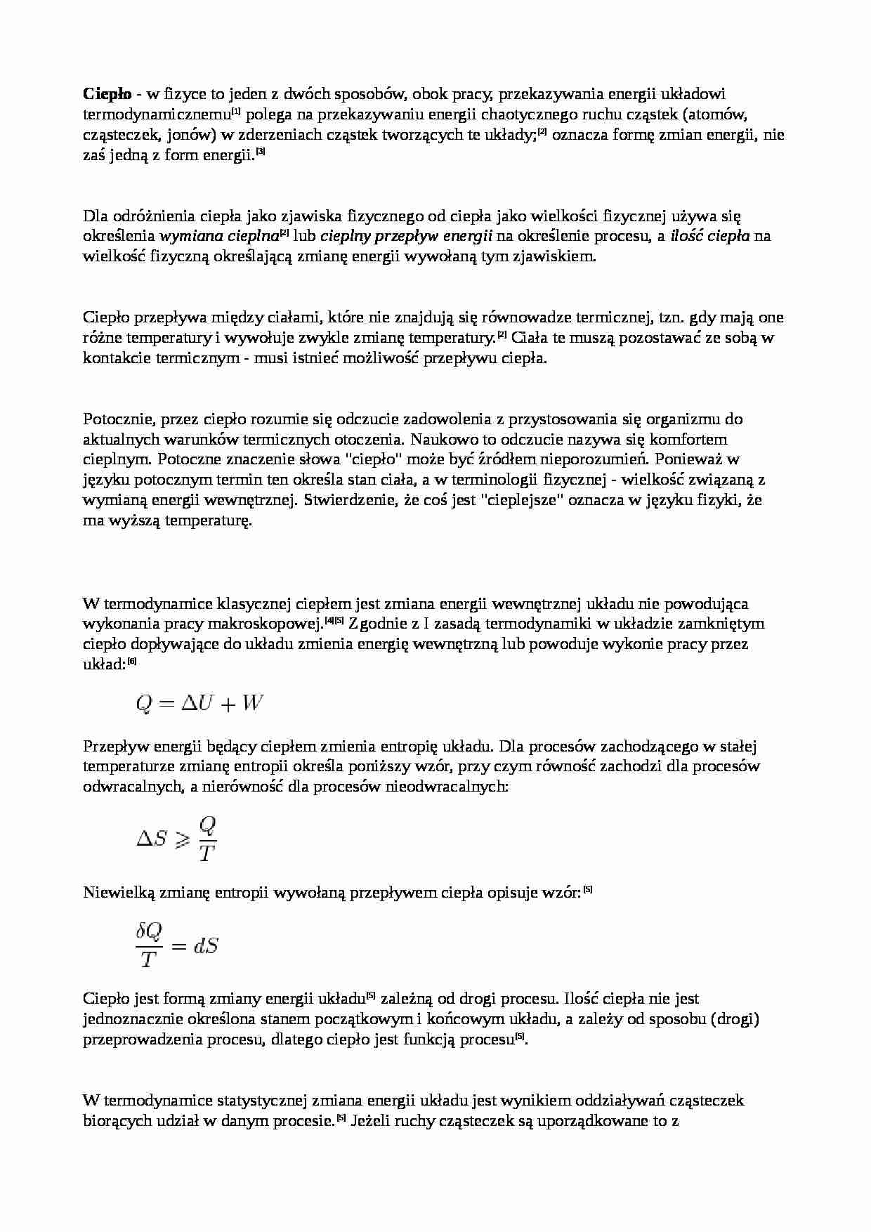 Ciepło - strona 1