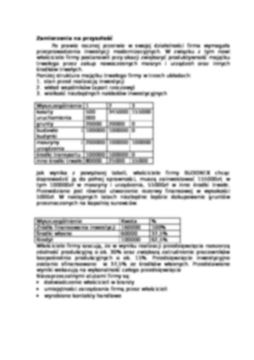 Analiza ekonomiczna firmy budowlanej - strona 3