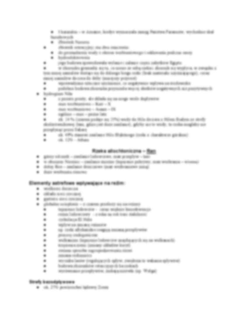 Rzeka allochtoniczna - Nil - strona 2