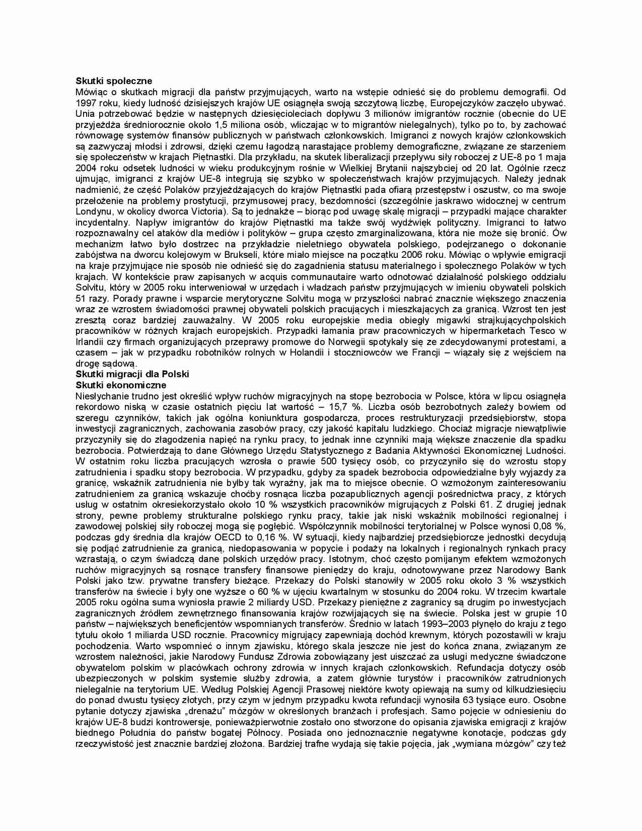 Skutki społeczne - strona 1