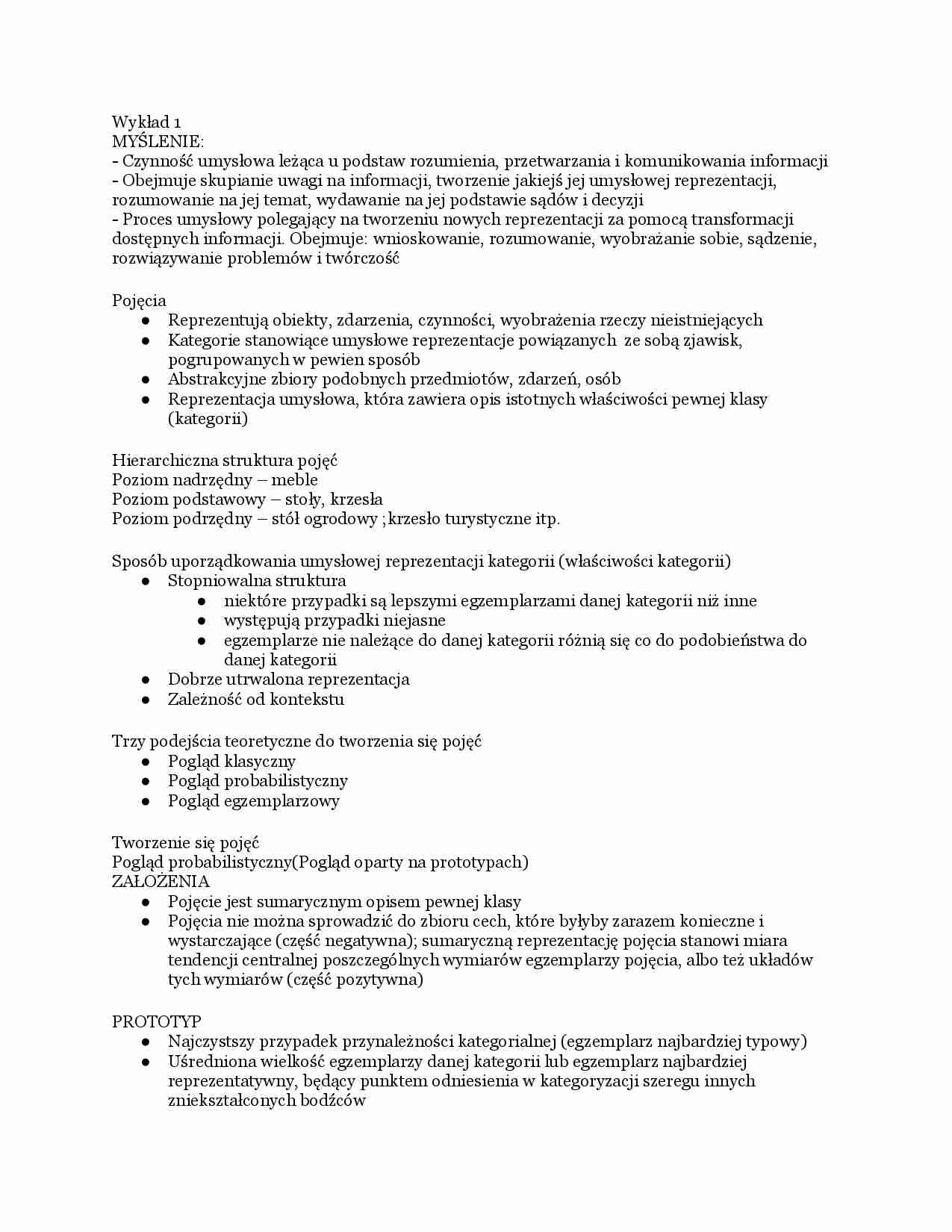 Myślenie - strona 1