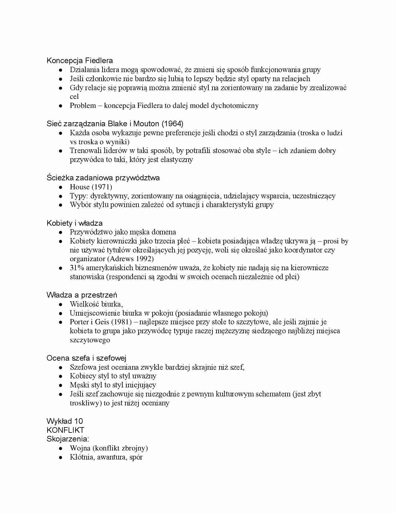 Koncepcja Fiedlera - strona 1