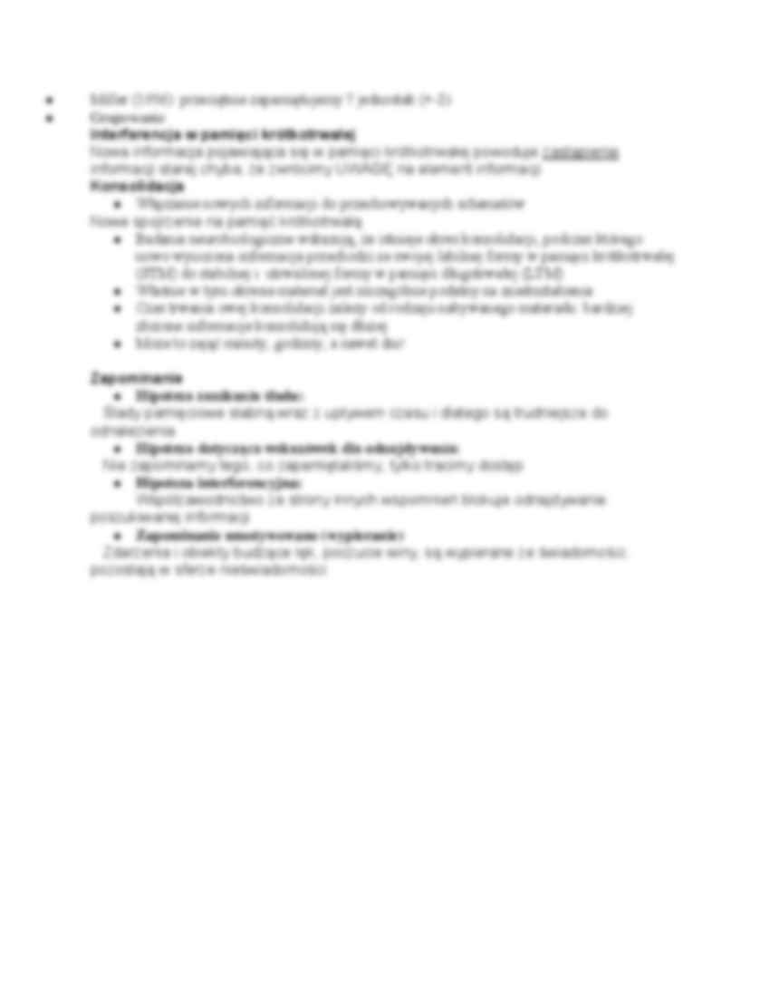 Uczenie się a pamięć - Uczące się komórki - strona 3