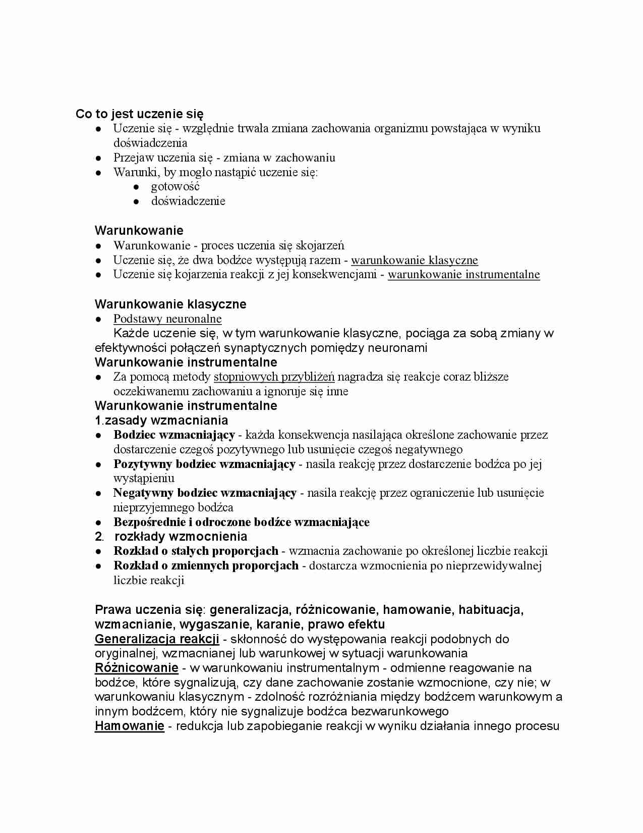 Co to jest uczenie się - strona 1