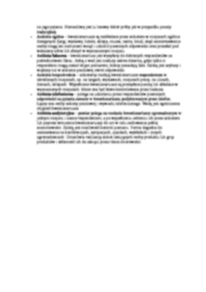 Rodzaje pomiarów ankietowych - strona 2