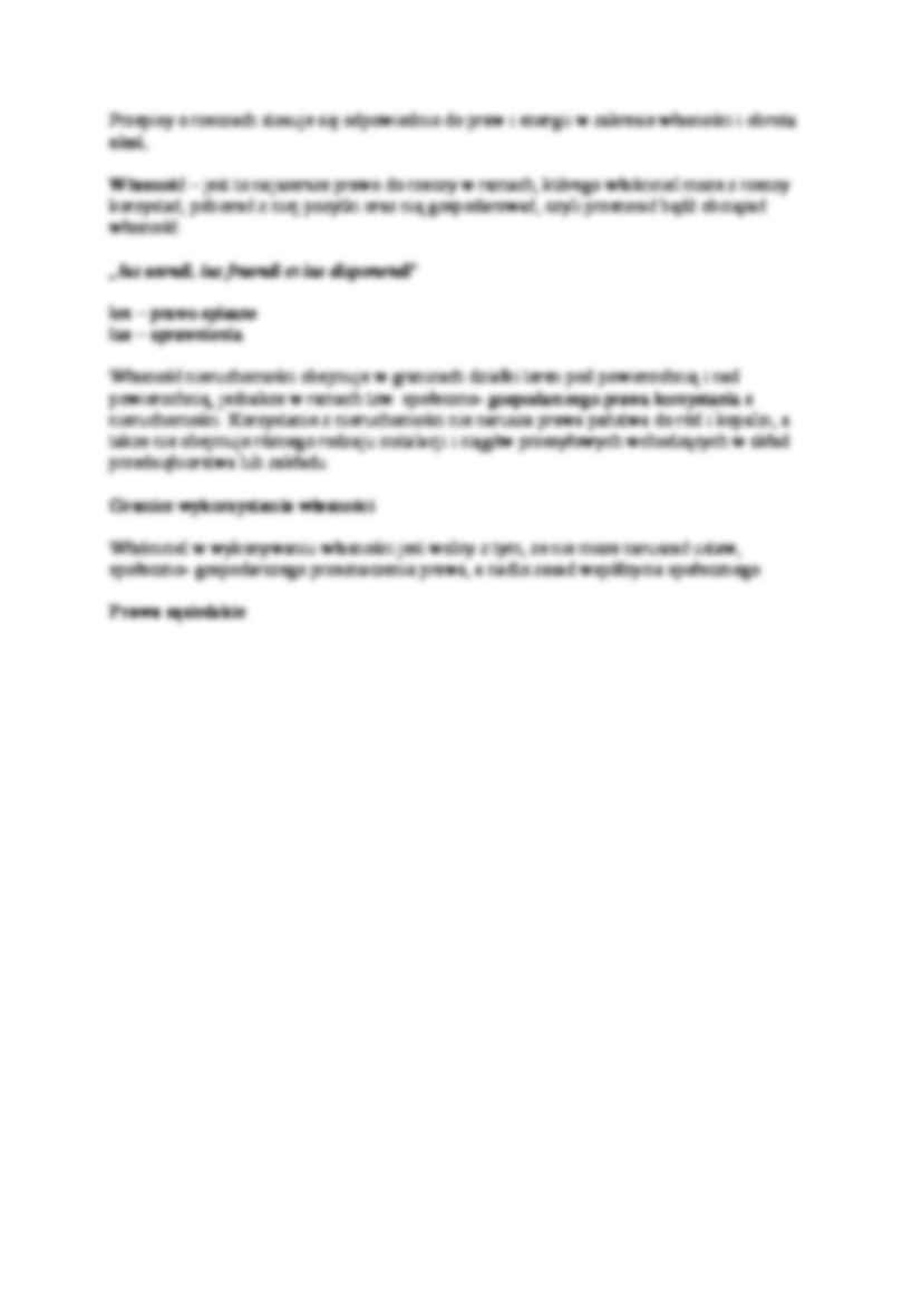 Prawo rzeczowe i jego podział - strona 2