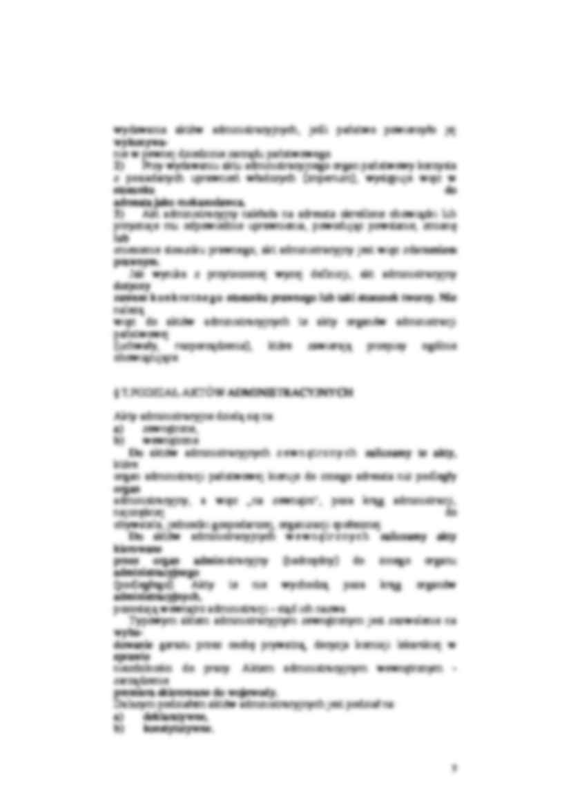 Akt administracyjny - definicja - strona 2