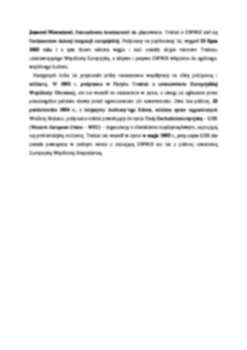 historia Unii Europejskiej - Robert Schuman - strona 3