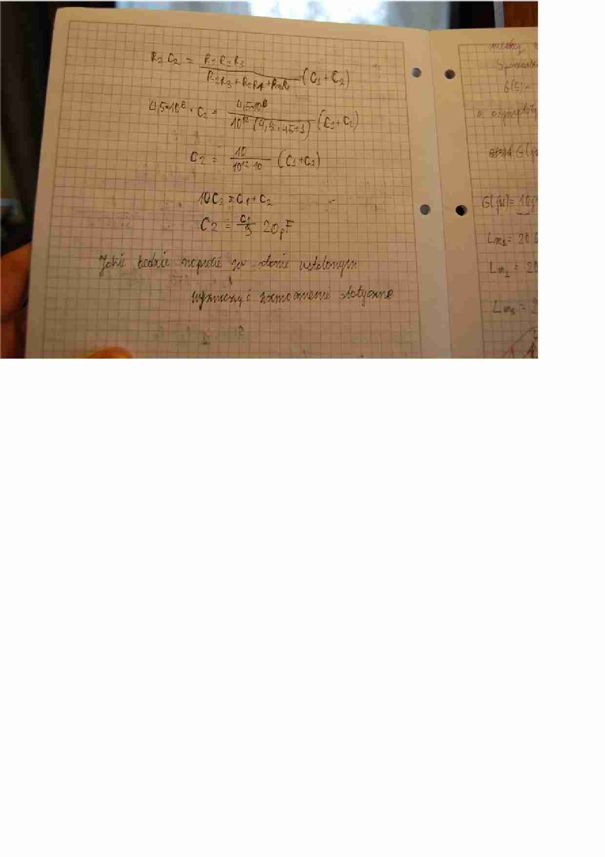 Notatki z ćwiczeń - zad 4 - strona 1