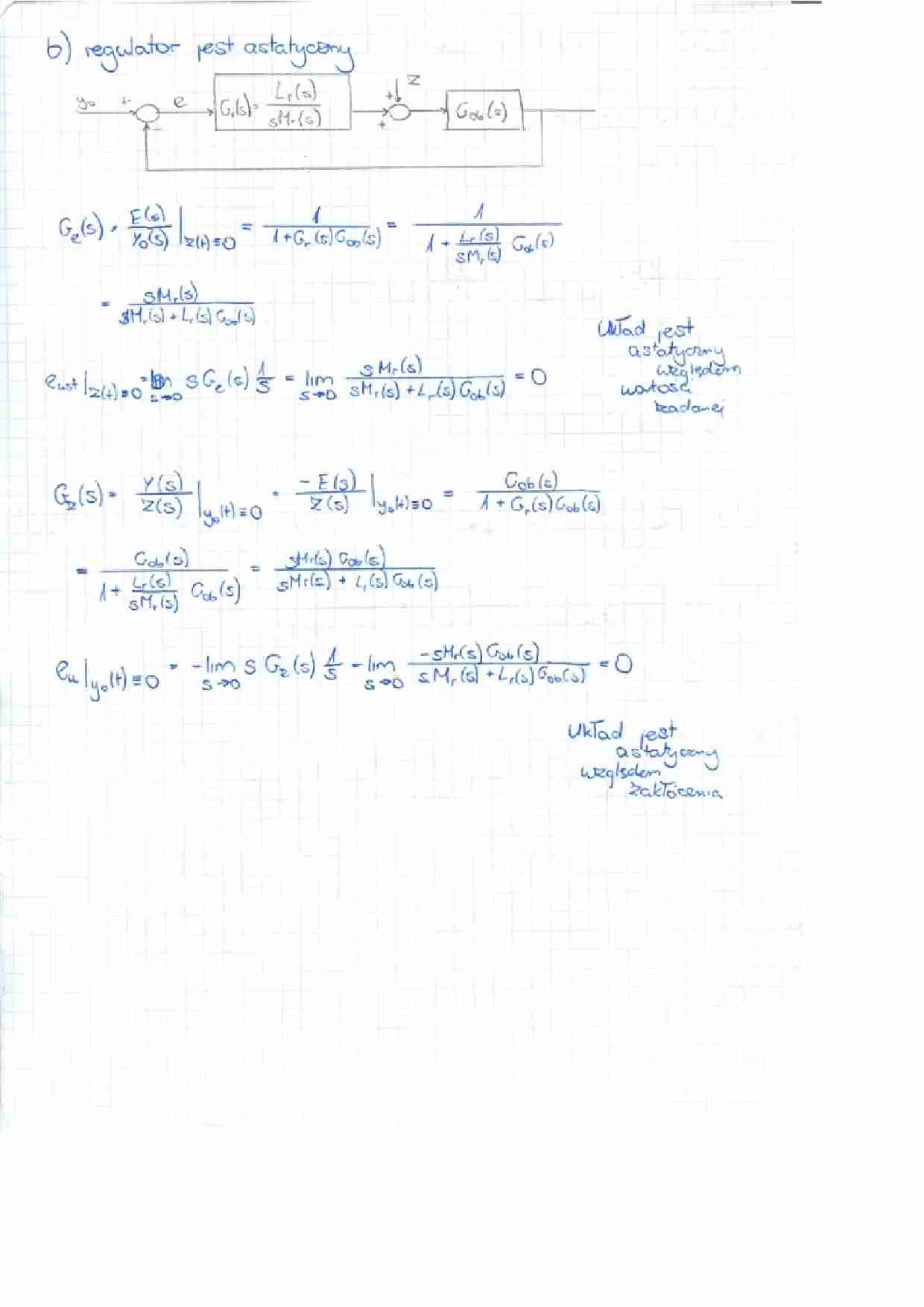 Regulator astatczny - zadania - strona 1
