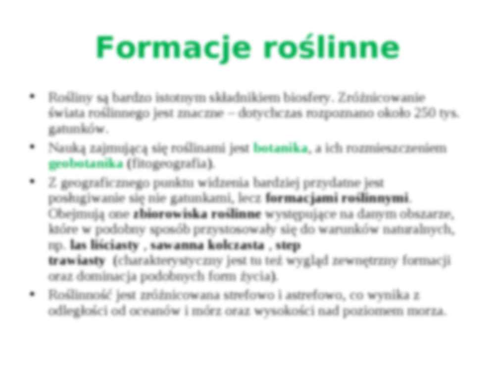 Biosfera - formacje roślinne - strona 3