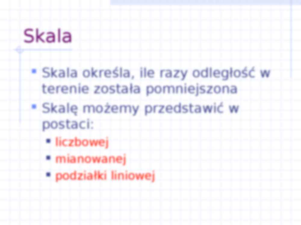 Skala i rodzaje map - strona 2