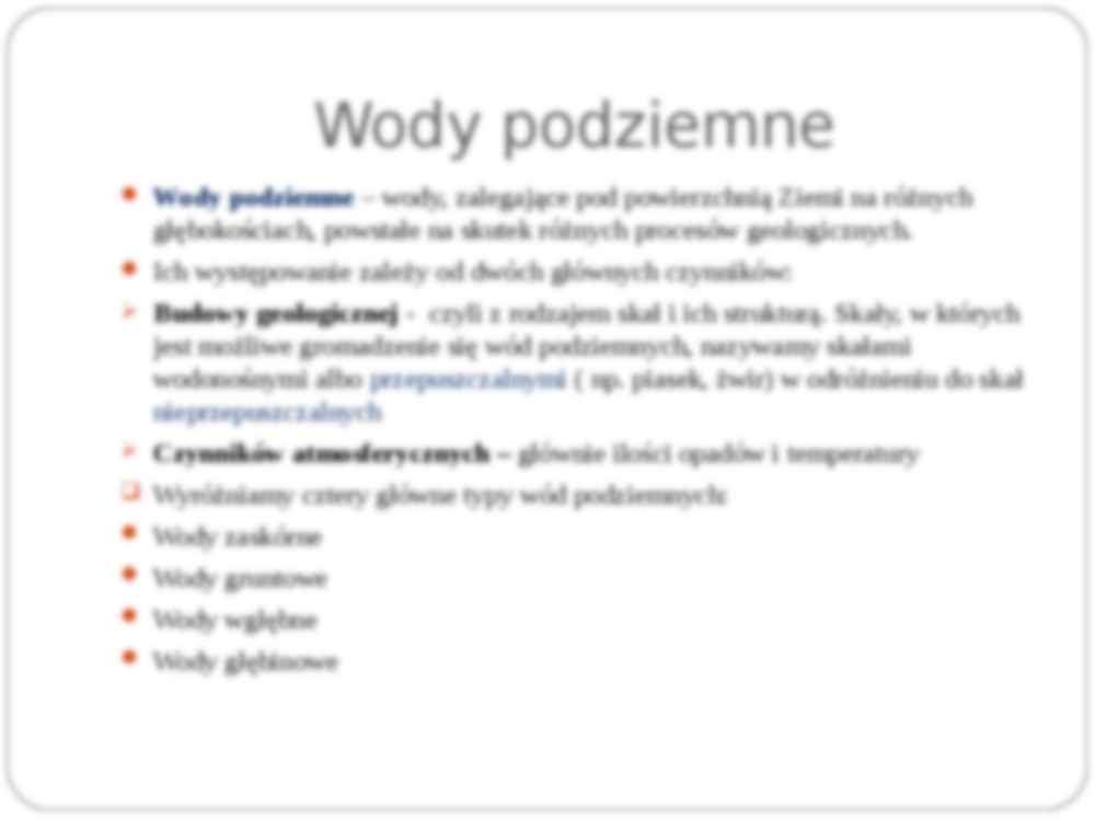 Wody podziemne i bilans wodny Polski - strona 2