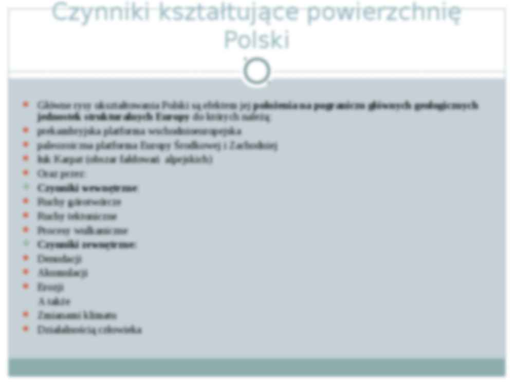Zróżnicowanie rzeźby w Polsce - strona 2