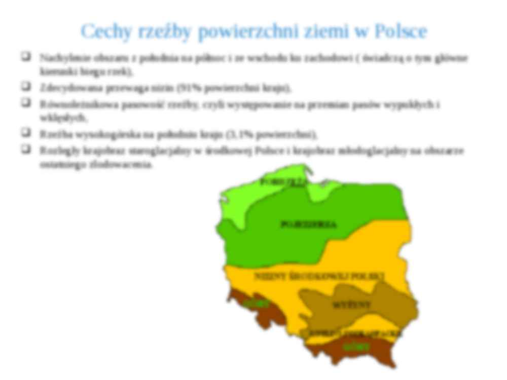 Zróżnicowanie rzeźby w Polsce - strona 3