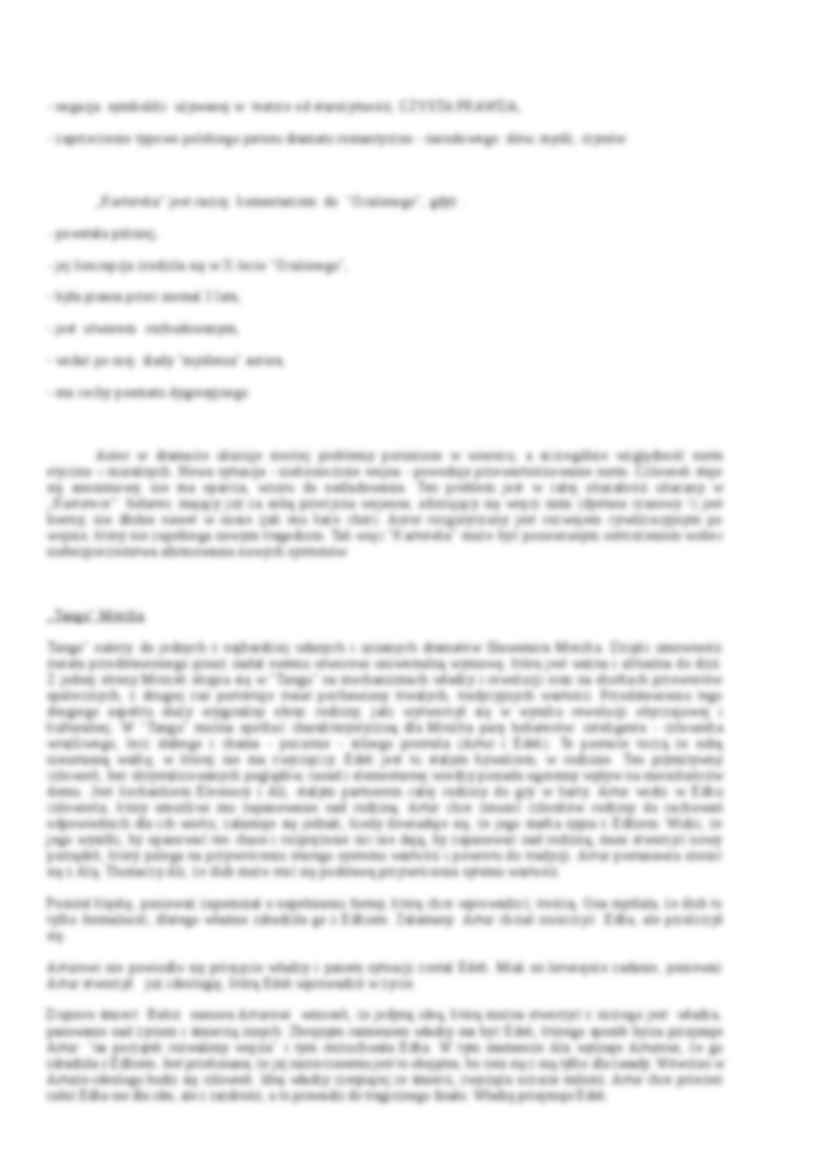 Powojenna twrczość dramaturgiczna  - strona 2