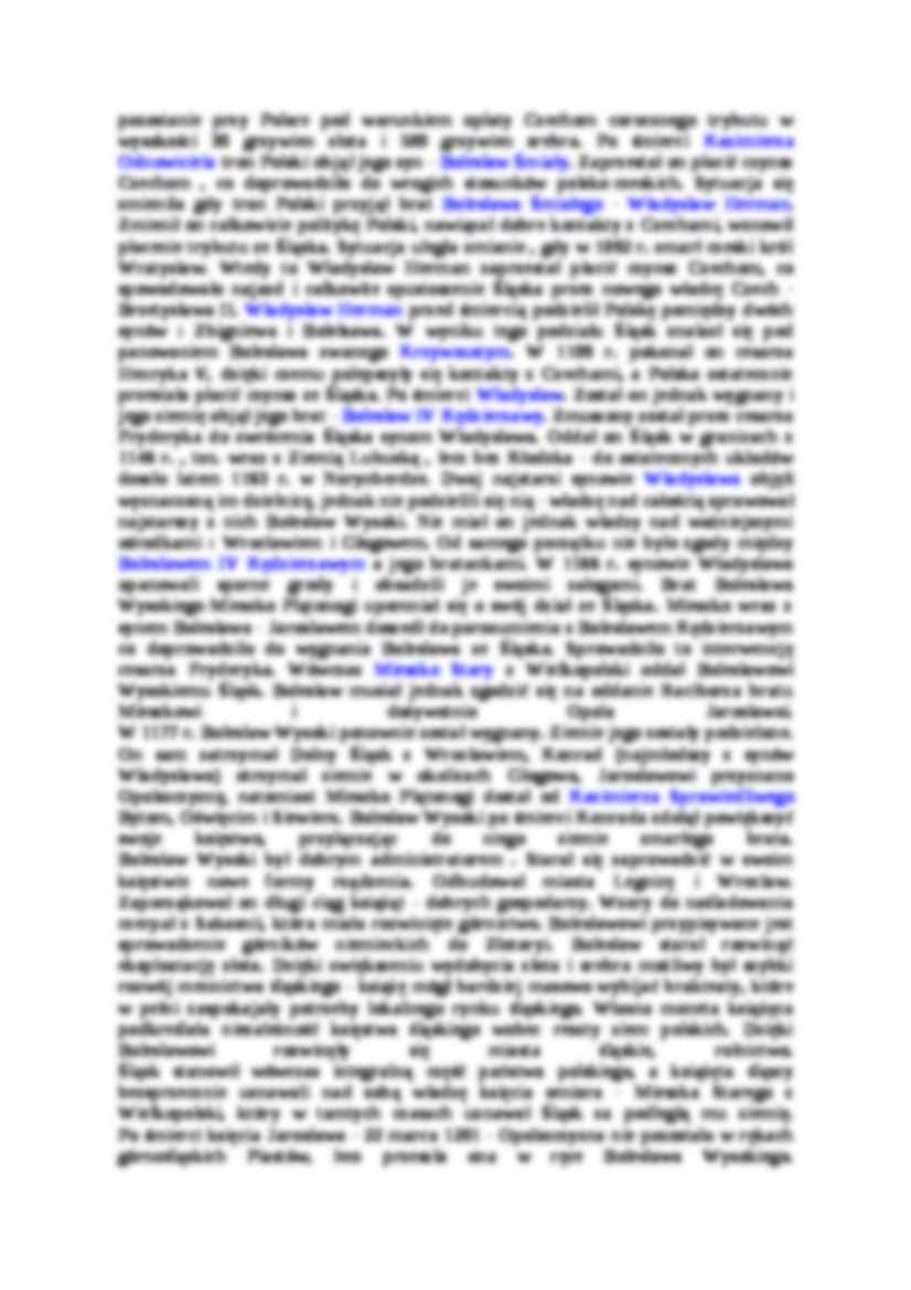 Śląski w polityce Piastów - strona 2