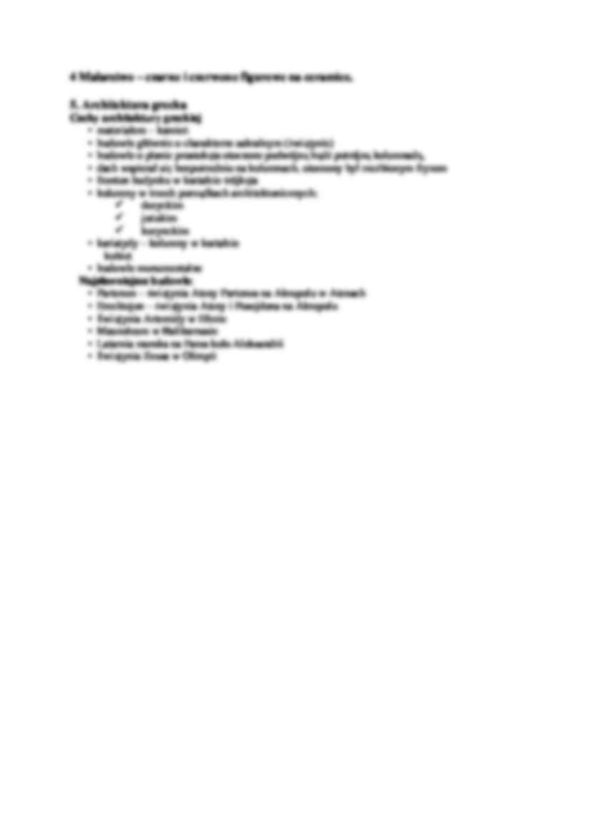 Literatura, teatr, sztuka i architektura grecka  - strona 2