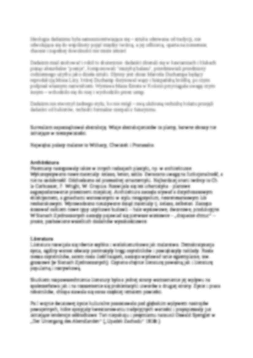 Kultura i sztuka 20-lecia międzywojennego  - strona 3