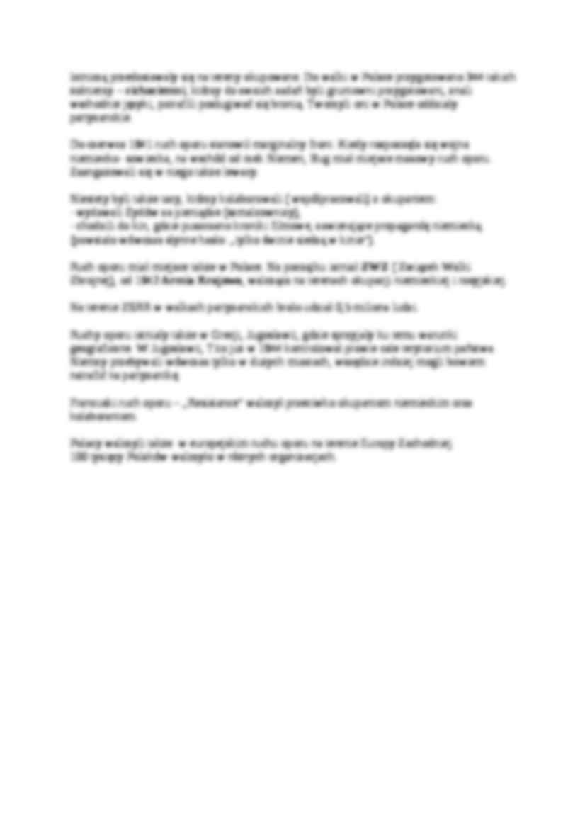 Ruch oporu w okupowanych krajach Europy  - strona 3
