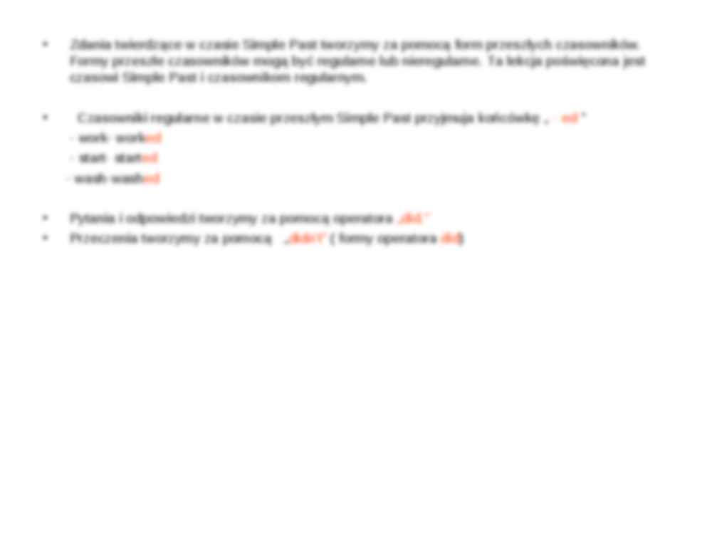 Past Simple - strona 3