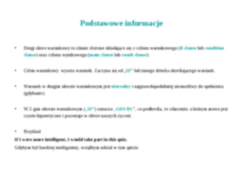 The Second Conditional - strona 2