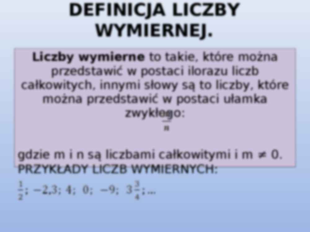 Działania na liczbach wymiernych - strona 3