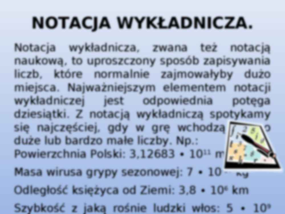 Notacja wykładnicza - strona 2