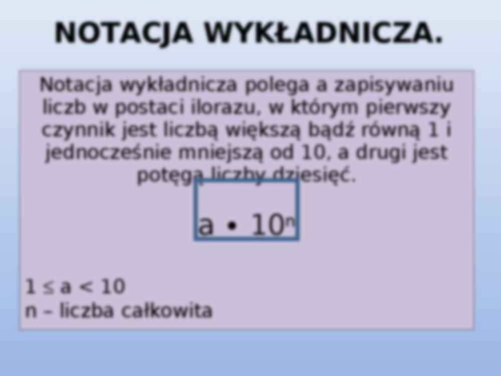 Notacja wykładnicza - strona 3