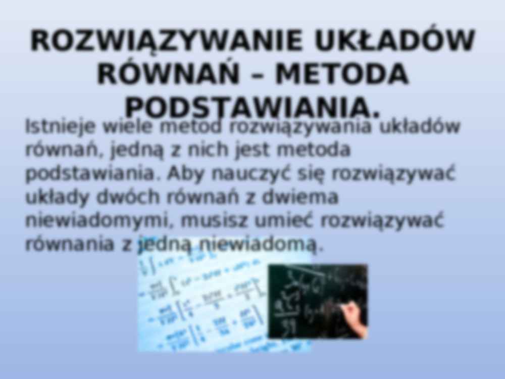 Rozwiazywanie_ukladow_rownan_metoda_podstawiania - strona 2