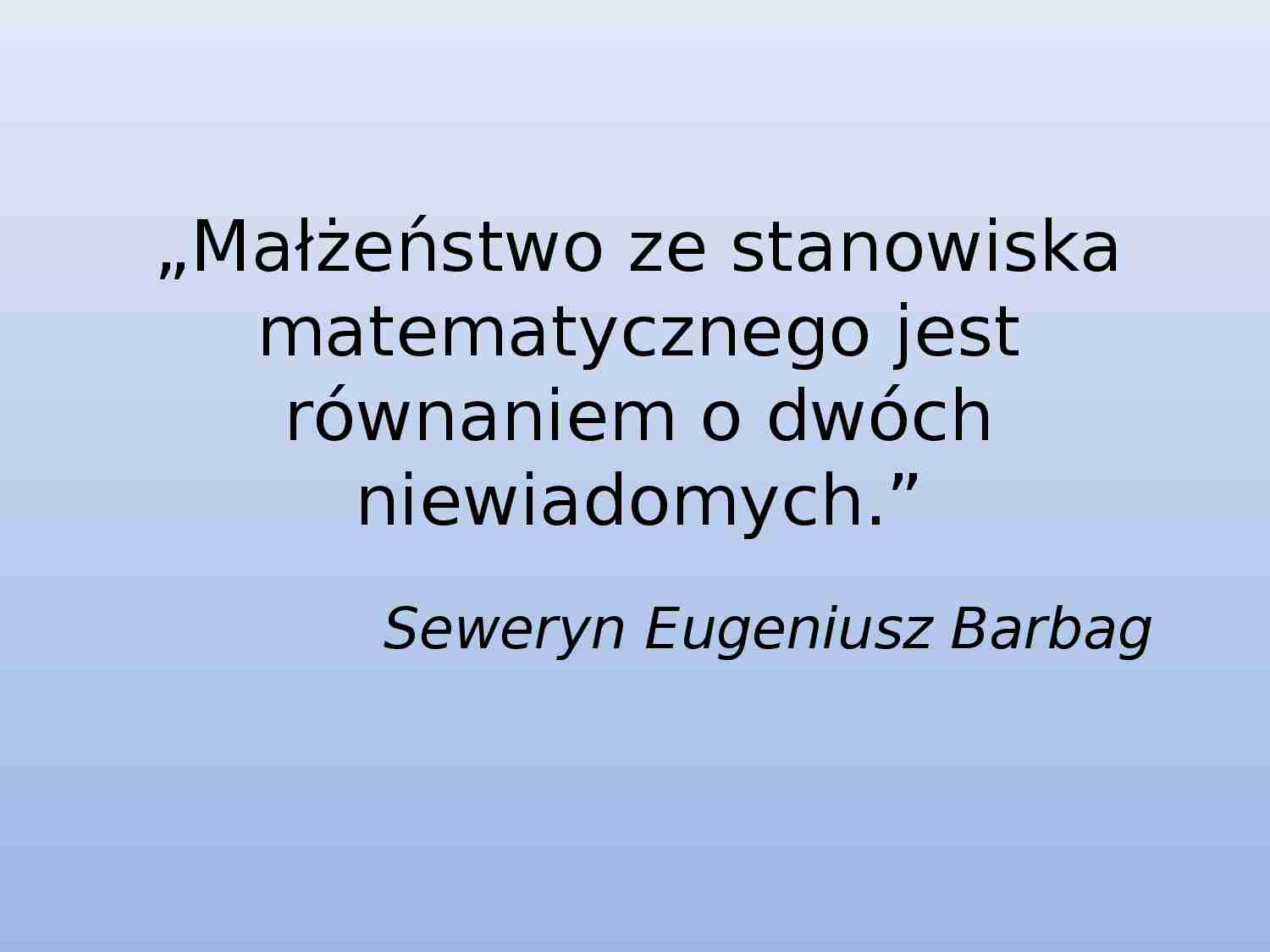 Tworzenie układów równań - strona 1
