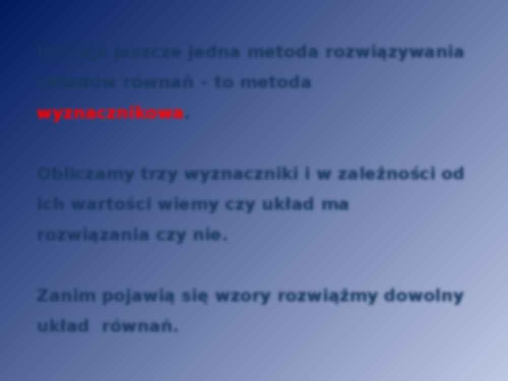 Układ równań liniowych  - strona 3