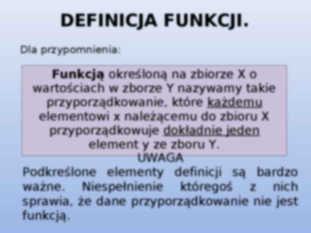 Własność funkcji - strona 3