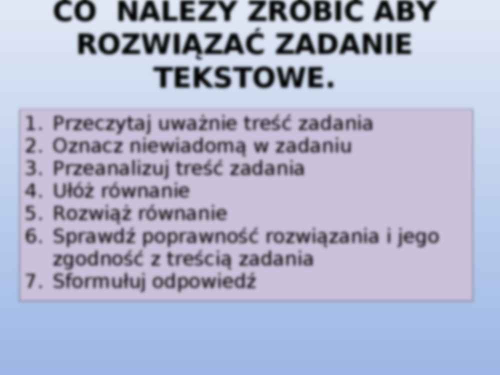 Rozwiązywanie zadań tekstowych - roztwory  - strona 3
