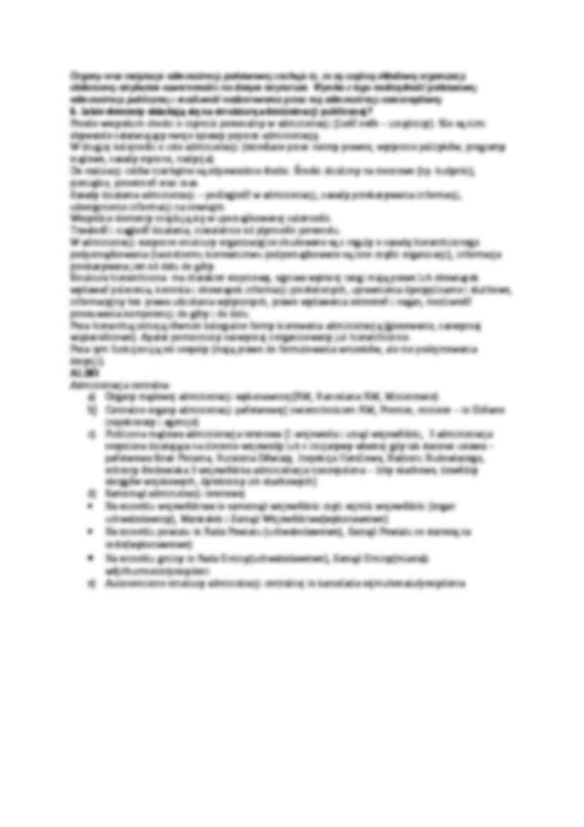 Administracja publiczna - Trójpodział władzy - strona 2