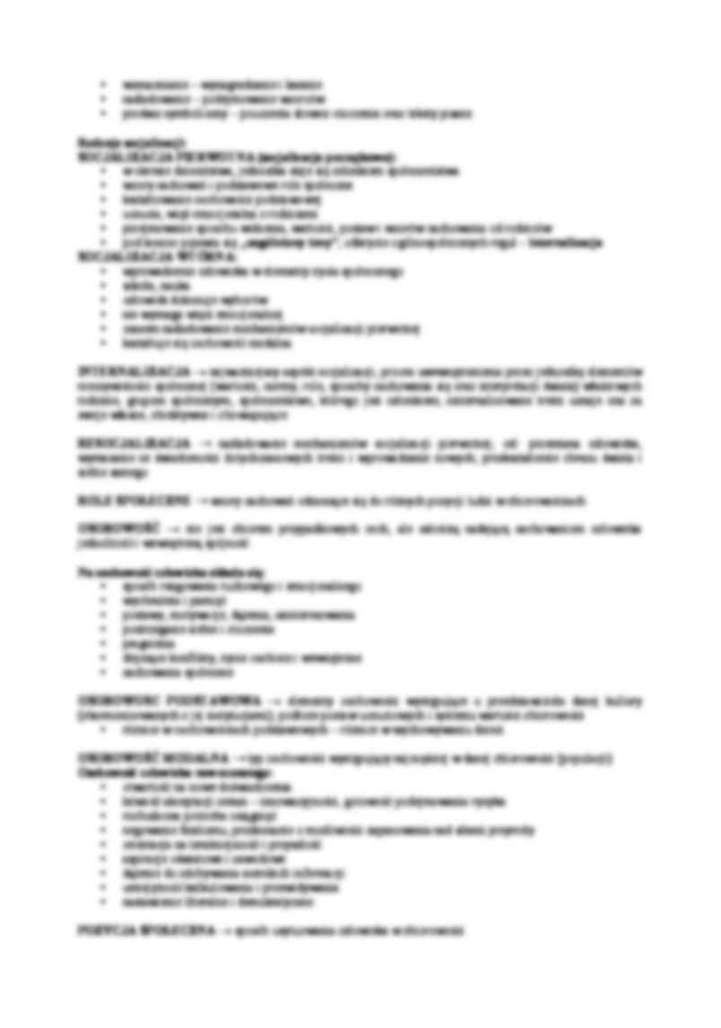 Socjologia ogólna - opracowanie  - strona 2