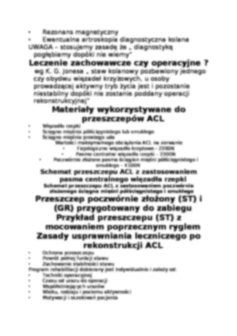 Rehabilitacja stawu kolanowego - strona 3