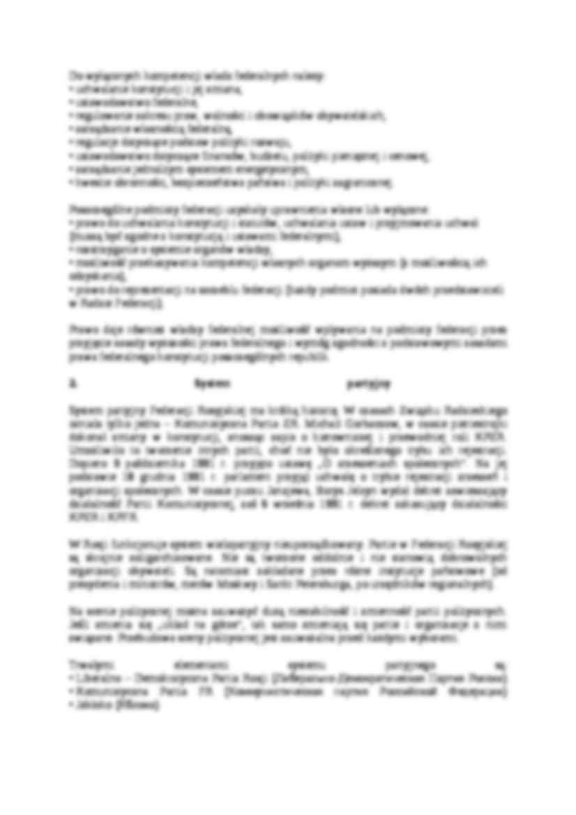 System polityczny Rosji  - strona 3