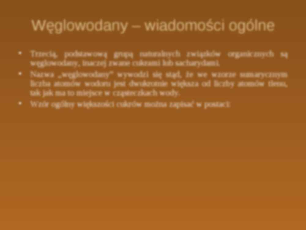 Węglowodany - strona 3