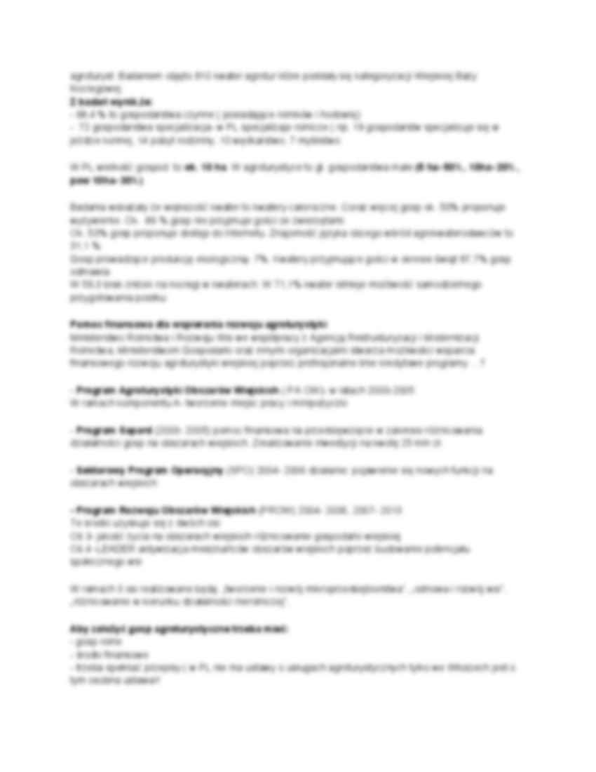 Rozmieszczenie kwater agroturystycznych - strona 2