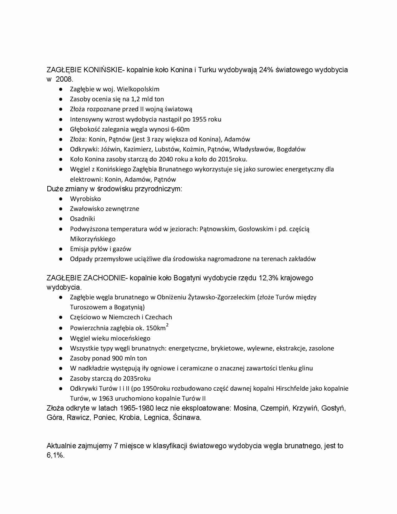 Kopalnie w Polsce - strona 1