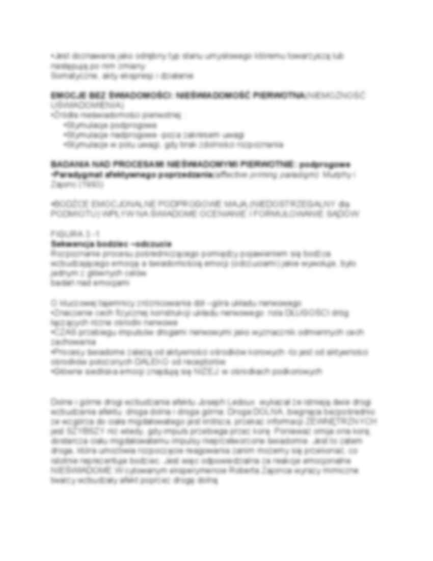 Definicja emocji -Oatley i Jenkins - strona 2